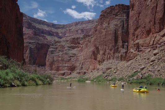 Rafting in the Grand Canyon