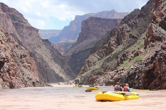 Rafting in the Grand Canyon