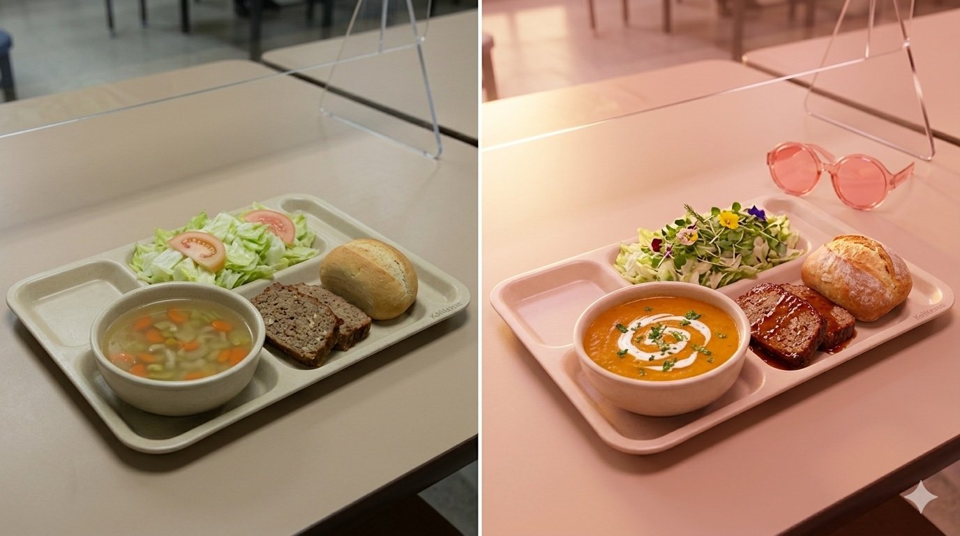 kainexus glasses cafeteria food