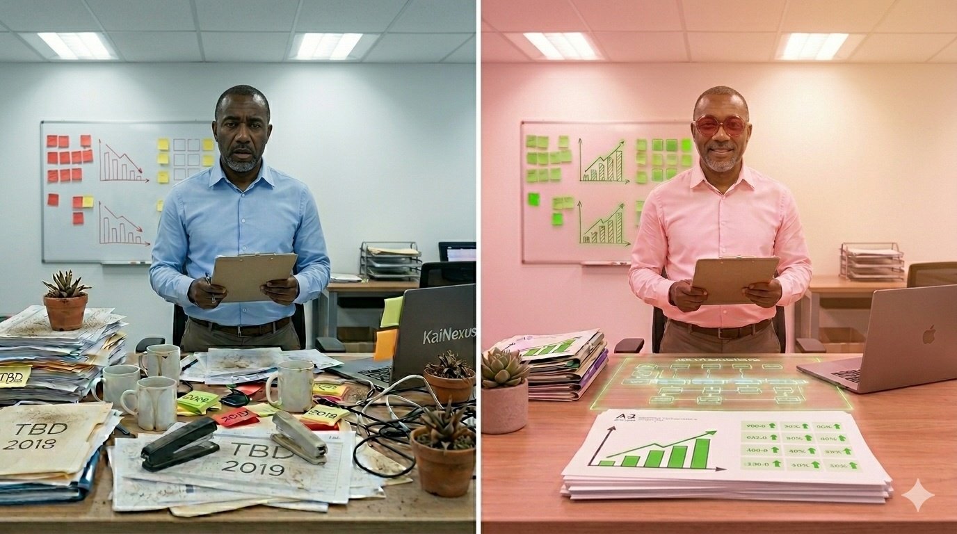 kainexus glasses desk