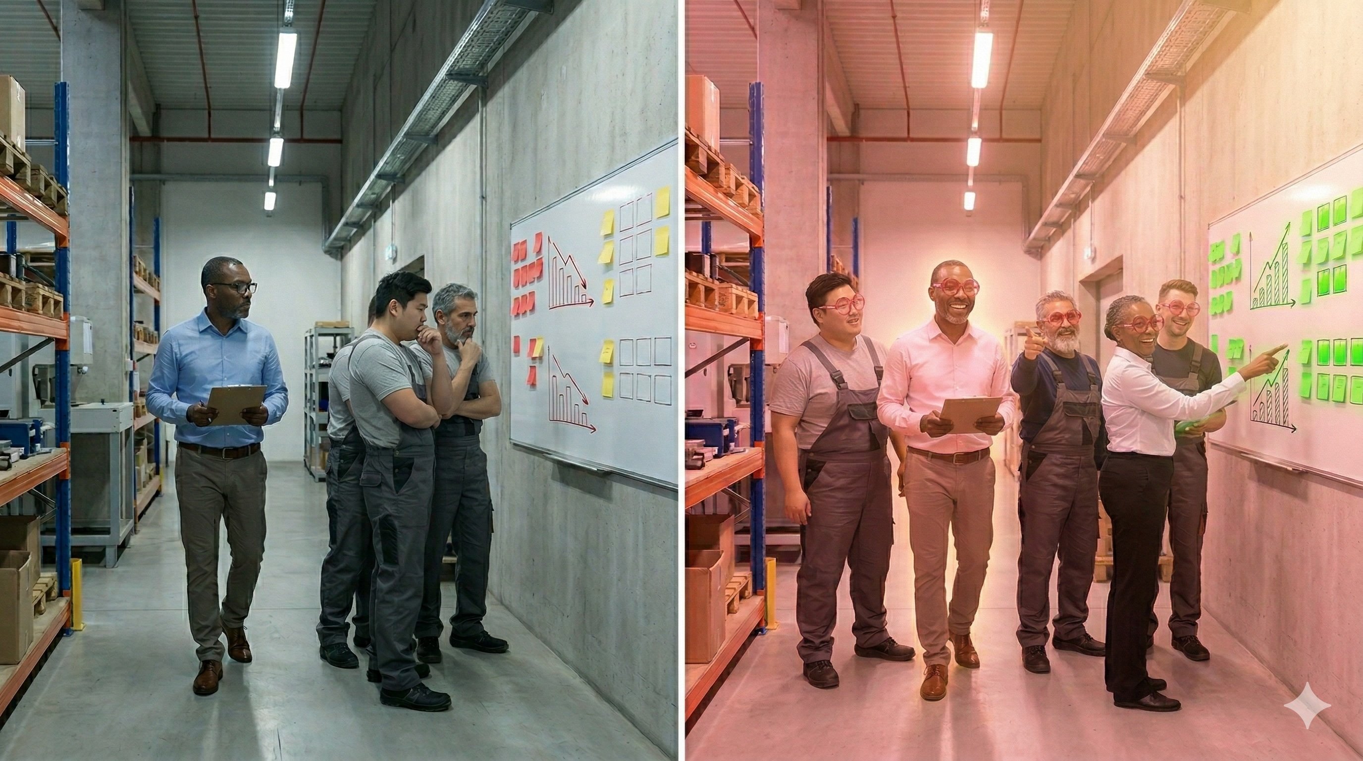 kainexus rose glasses gemba walk