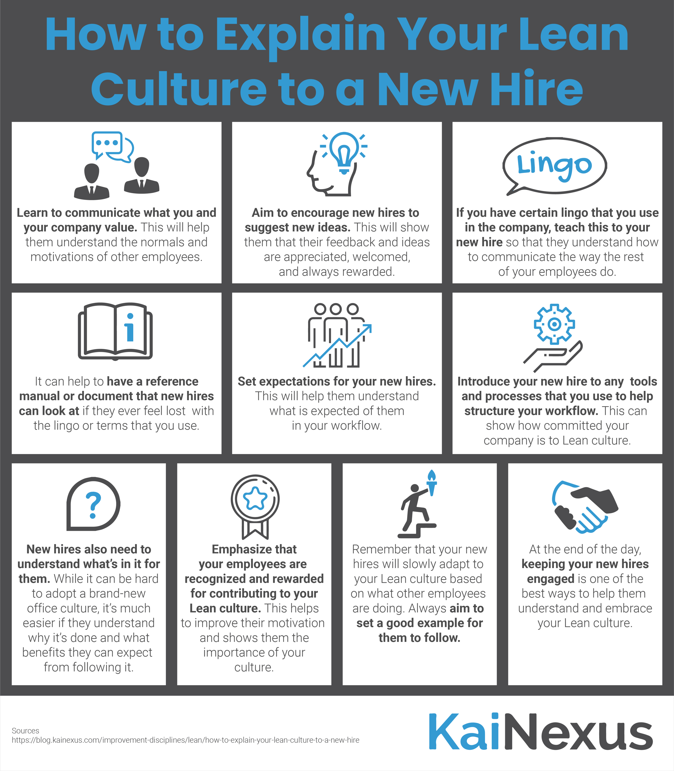 lean in culture infographic