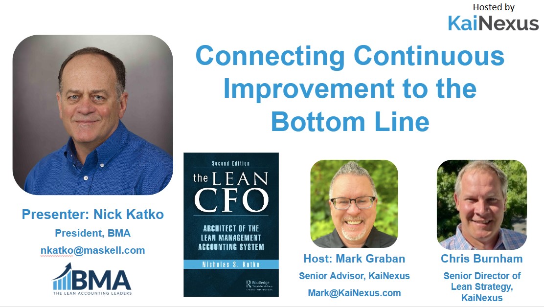 Connecting Continuous Improvement to the Bottom Line: Webinar Recap