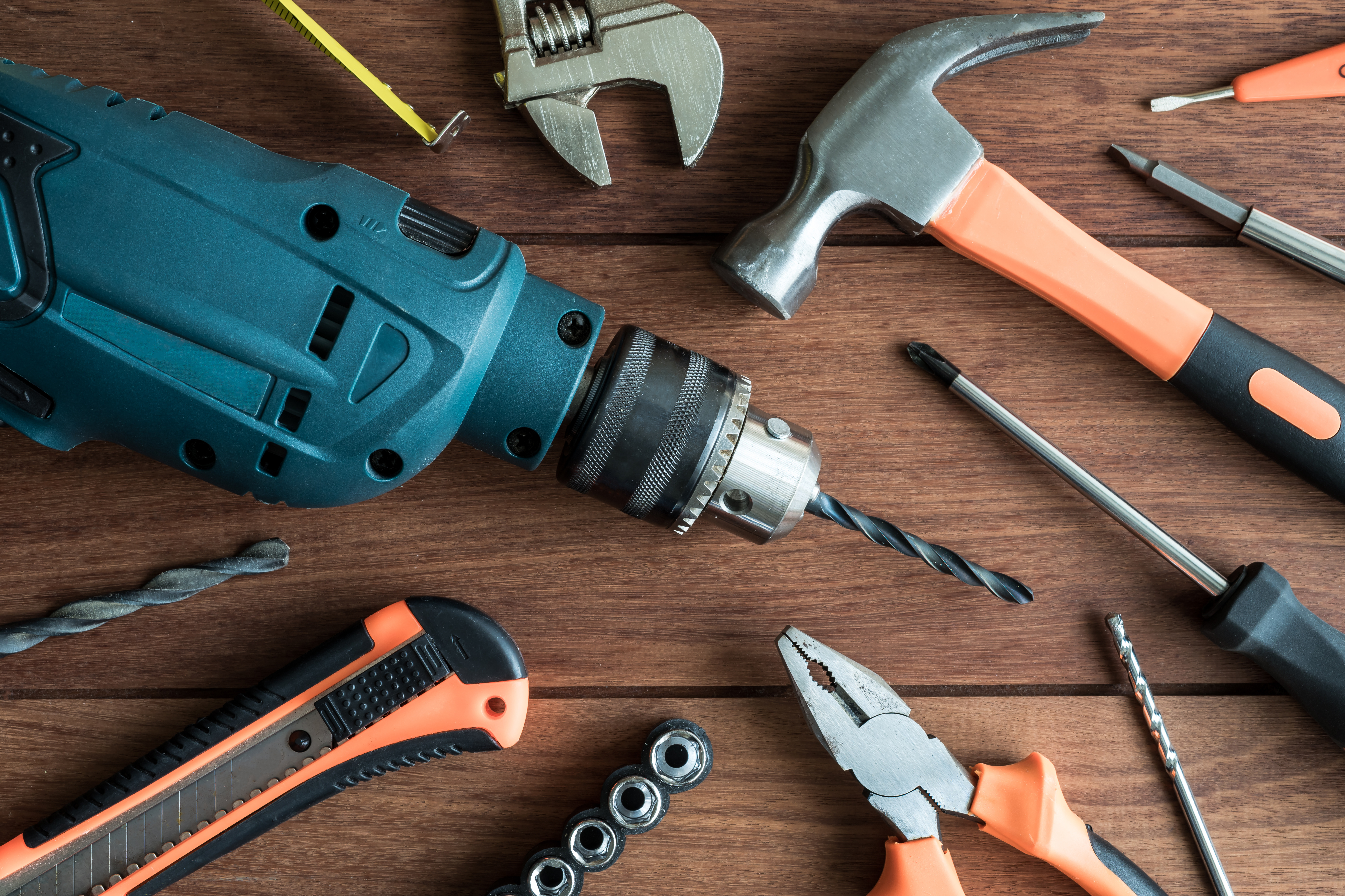 Industrial tools. Строительные инструменты. Инструменты для стройки. Ручной инструмент для строительства. Инструменты электрические строительные.